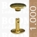 Rivets: Rivets 36 Double cap gold 36/10/2 per 1.000 - pict. 1