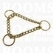 Triangle chain gold thickness Ø 2,0 mm, length of the chain 20 cm (Ø ring 19 mm)  - pict. 1