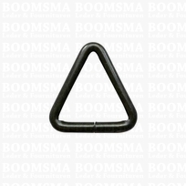 Triangular ring nearly black 25 × 27 × 27 mm, Ø 4 mm (per 10)