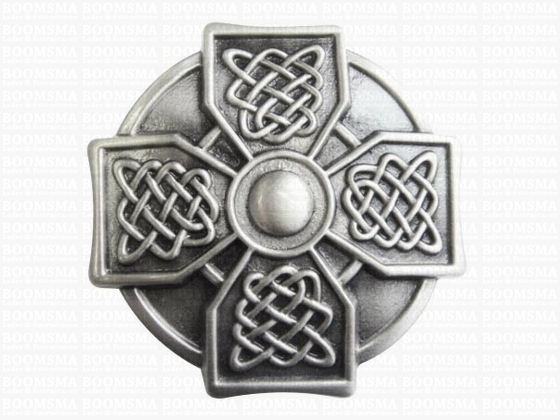 Trophy buckle 'The Celtic' series celtic cross (65 × 65 mm) - pict. 1