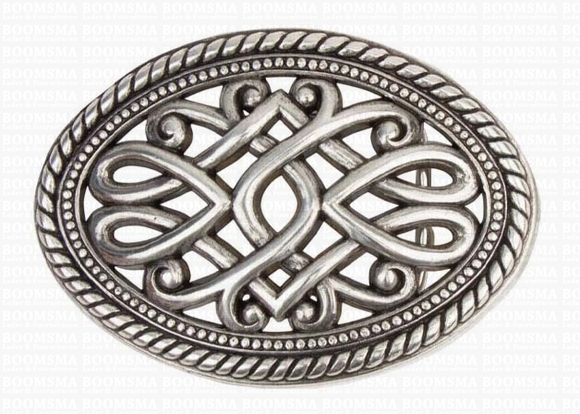 Trophy buckle 'The Celtic' series celtic filigree (80 × 55 mm) - pict. 1