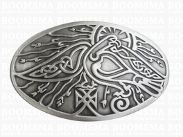 Trophy buckle 'The Celtic' series Celtic bird(85 × 54 mm)