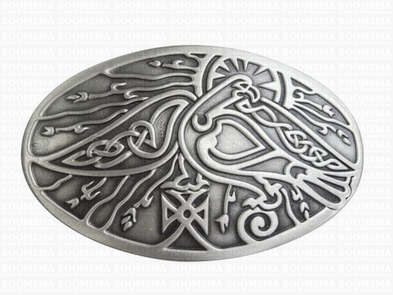 Trophy buckle 'The Celtic' series Celtic bird(85 × 54 mm) - pict. 1