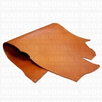 Veg-tan bend thick light brown / cognac Light brown/ cognac thickness 3,5 mm, length ± 130 cm, approx 2 m²