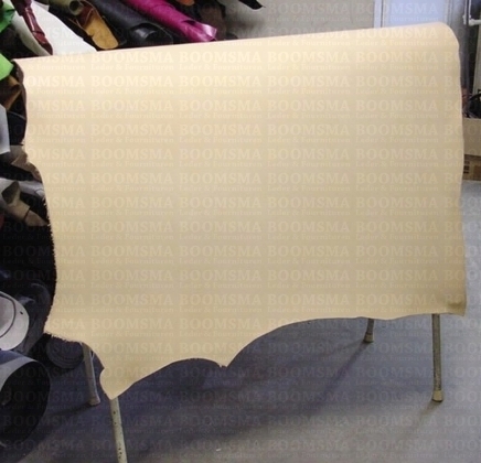 Veg. tanned double shoulders thin (1st choice) naturel - pict. 1