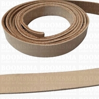 Vegetable tanned strap thickness 1,5 mm light natural 