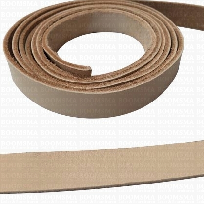 Veg tanned strap thickness 3 mm natural - pict. 1