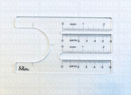 Various Templates Template round corners (Per piece)