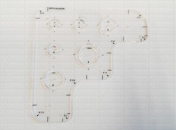 Various Templates Template round corners (Per piece) - pict. 4