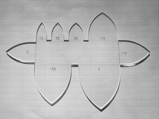 Various Templates Template Strap End Point (Per piece) - pict. 2