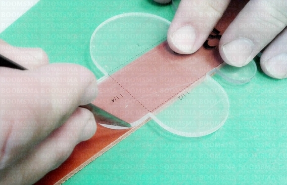 Various Templates Template Strap End Round (Per piece) - pict. 5