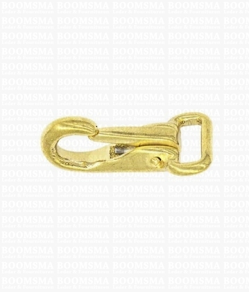 Veermusketon messing klein gold short 12 mm (loop) length 40 mm - pict. 1