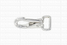 Veermusketon messing klein silver short 15 mm (loop) length 42 mm