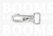 Veermusketon messing klein silver short 15 mm (loop) length 42 mm - pict. 1