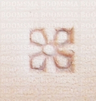 Vintage Stamps 5 mm x 5 mm (flower)