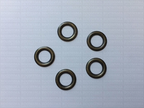 Washers small pack 100 pcs antique brass plated washer VL30 for eyelet 5/16 inch large - pict. 2