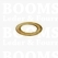 Washers small pack 100 pcs gold washer RA 1054 for eyelet 3/16 inch small - pict. 1