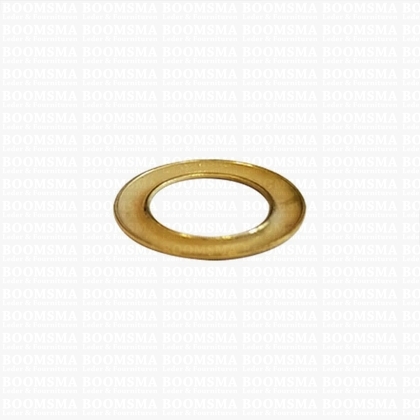 Washers small pack 100 pcs gold washer RA 1054 for eyelet 3/16 inch small - pict. 1