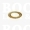 Washers small pack 100 pcs gold washer RA 1450 for eyelet 1/4 inch medium