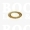 Washers small pack 100 pcs gold washer VL30 for eyelet 5/16 inch large