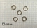 Washers small pack 100 pcs silver washer RA 1450 for eyelet 1/4 inch medium - pict. 3