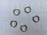 Washers small pack 100 pcs silver washer RA 1450 for eyelet 1/4 inch medium - pict. 2