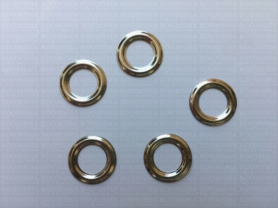 Washers small pack 100 pcs silver washer VL30 for eyelet 5/16 inch large - pict. 2