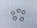 Washers small pack 100 pcs silver washer RA 1054 for eyelet 3/16 inch small - pict. 2