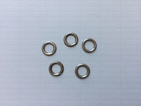 Washers small pack 100 pcs silver washer RA 1054 for eyelet 3/16 inch small - pict. 2