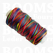 Wax thread small kone assorti multicolor thickness 1 mm × 25 yard (22,8 meter) (ea) - pict. 1