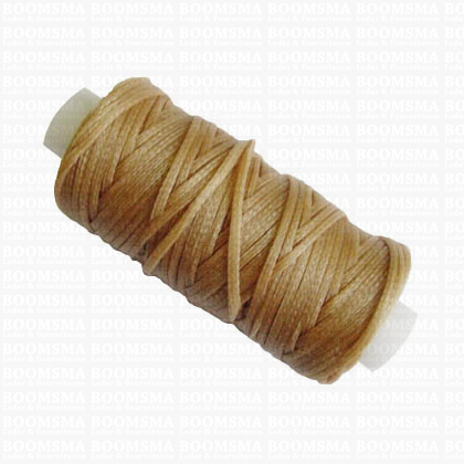 Wax thread small kone beige thickness 1 mm × 25 yard (22,8 meter) (ea) - pict. 1