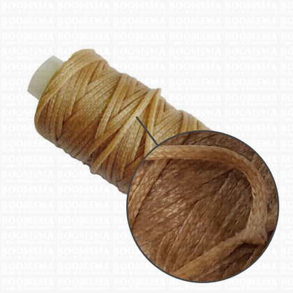 Wax thread small kone beige thickness 1 mm × 25 yard (22,8 meter) (ea) - pict. 2