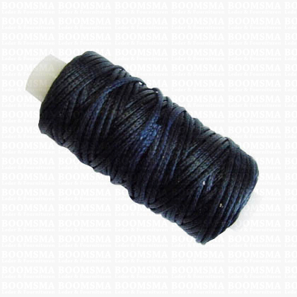 Wax thread small kone blue dark blue thickness 1 mm × 25 yard (22,8 meter) (ea) - pict. 1