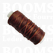 Wax thread small kone brown rust thickness 1 mm × 25 yard (22,8 meter) (ea) - pict. 1
