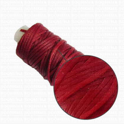 Wax thread small kone red thickness 1 mm × 25 yard (22,8 meter) (ea) - pict. 2