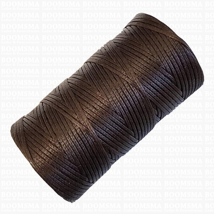 Waxthread polyester dark brown 2910 100 meters (100% polyester) - pict. 1