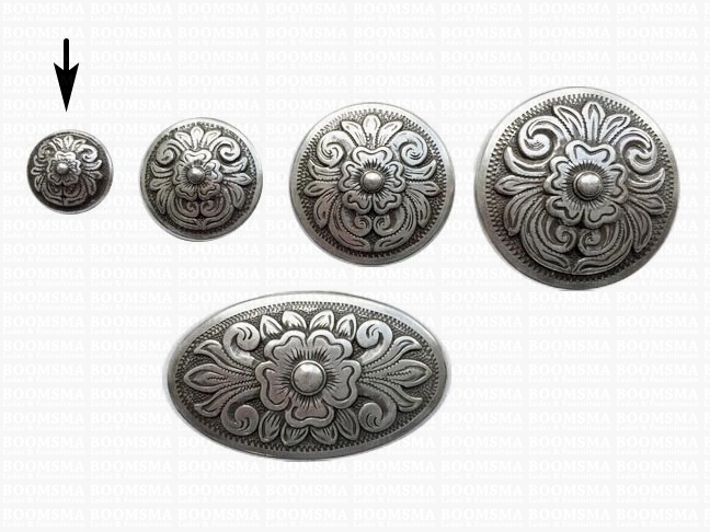 Prettyia 5-Piece Round Western Concho Rivet Set - Green Alloy Screw-On Decor For DIY - View #6