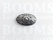 Concho: Western conchos  screwback silver Diablo oval 26 × 43 mm  - pict. 2