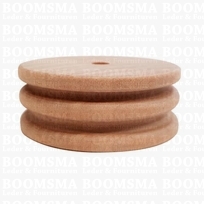 Wooden edge slicker double wieltje dubbel