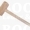 Wooden mallet medium 150 grams (ea)