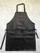 Work apron Black leather (83 × 61 cm without strap), total waist belt 120 cm (ea) - pict. 1