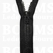Zipper Divisible Block Tooth  8 mm  Black 75 cm - pict. 1