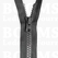 Zipper Divisible Block Tooth  8 mm  Grey 75 cm - pict. 1