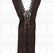 Zipper Divisible Block Tooth  9 mm  brown 40 cm - pict. 1