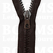 Zipper Divisible Block Tooth  9 mm  brown 70 cm - pict. 1