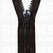 Zipper Divisible Block Tooth  9 mm  brown 74 cm - pict. 1