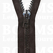 Zipper Divisible Block Tooth  9 mm  brown 80 cm - pict. 1
