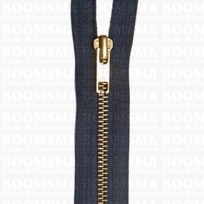 Zipper Metal Copper (gold) MIDBLUE