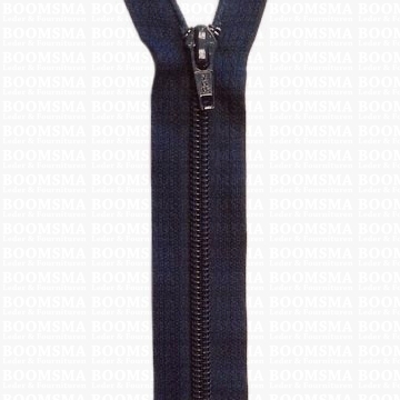 Zipper nylon spiral short COLOURED Darkblue (058) 20 cm - pict. 1