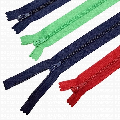 Zipper nylon spiral 20 + 30 cm COLOURED - pict. 5